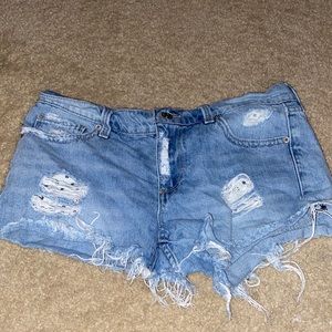 lucky brand jean shorts